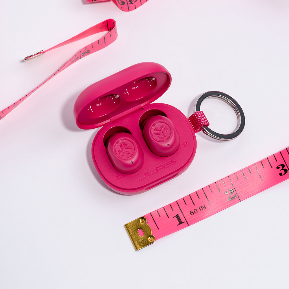 JLab JBuds Mini Earbuds Magenta Pink 