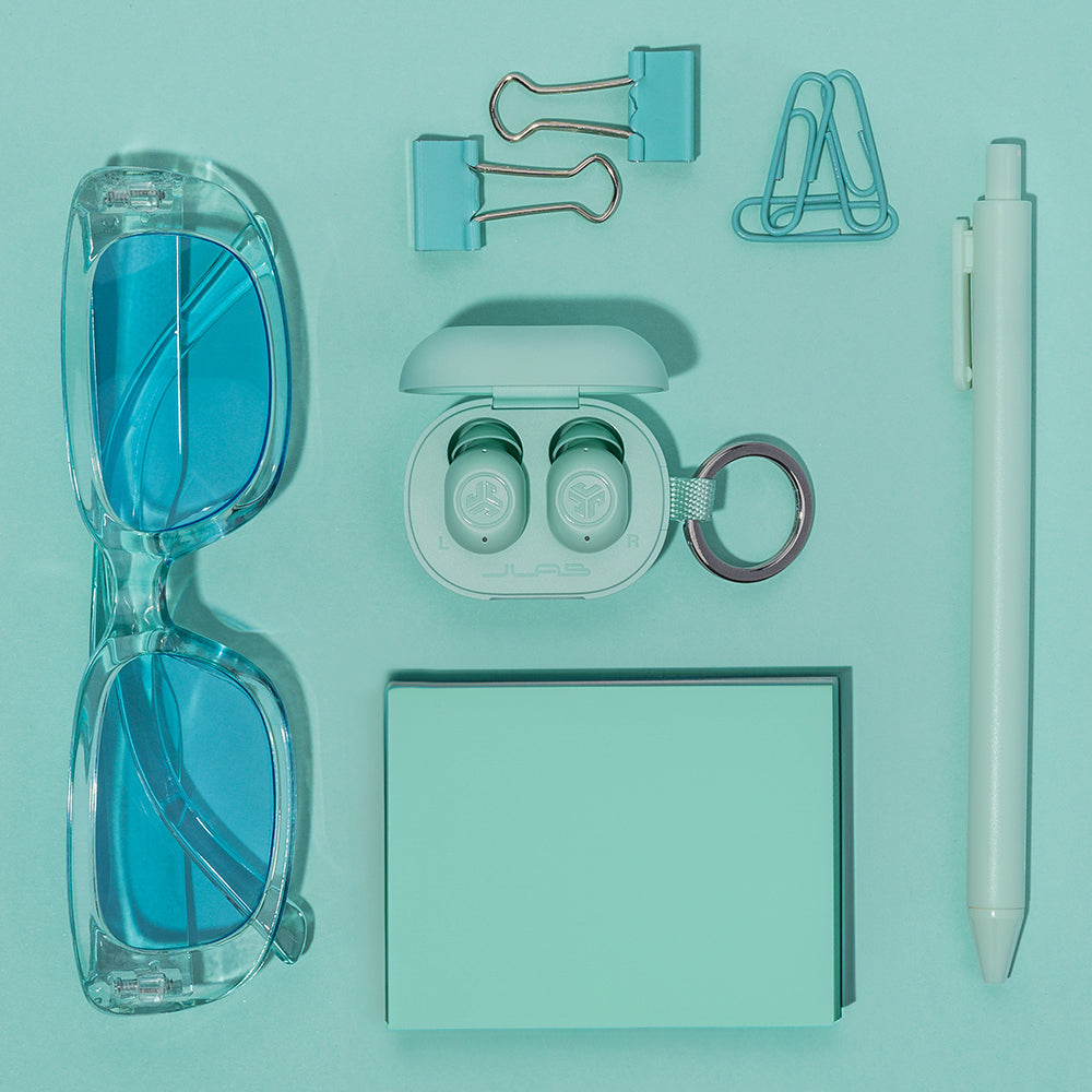 JLab JBuds Mini Earbuds Mint Green | 39993202966600