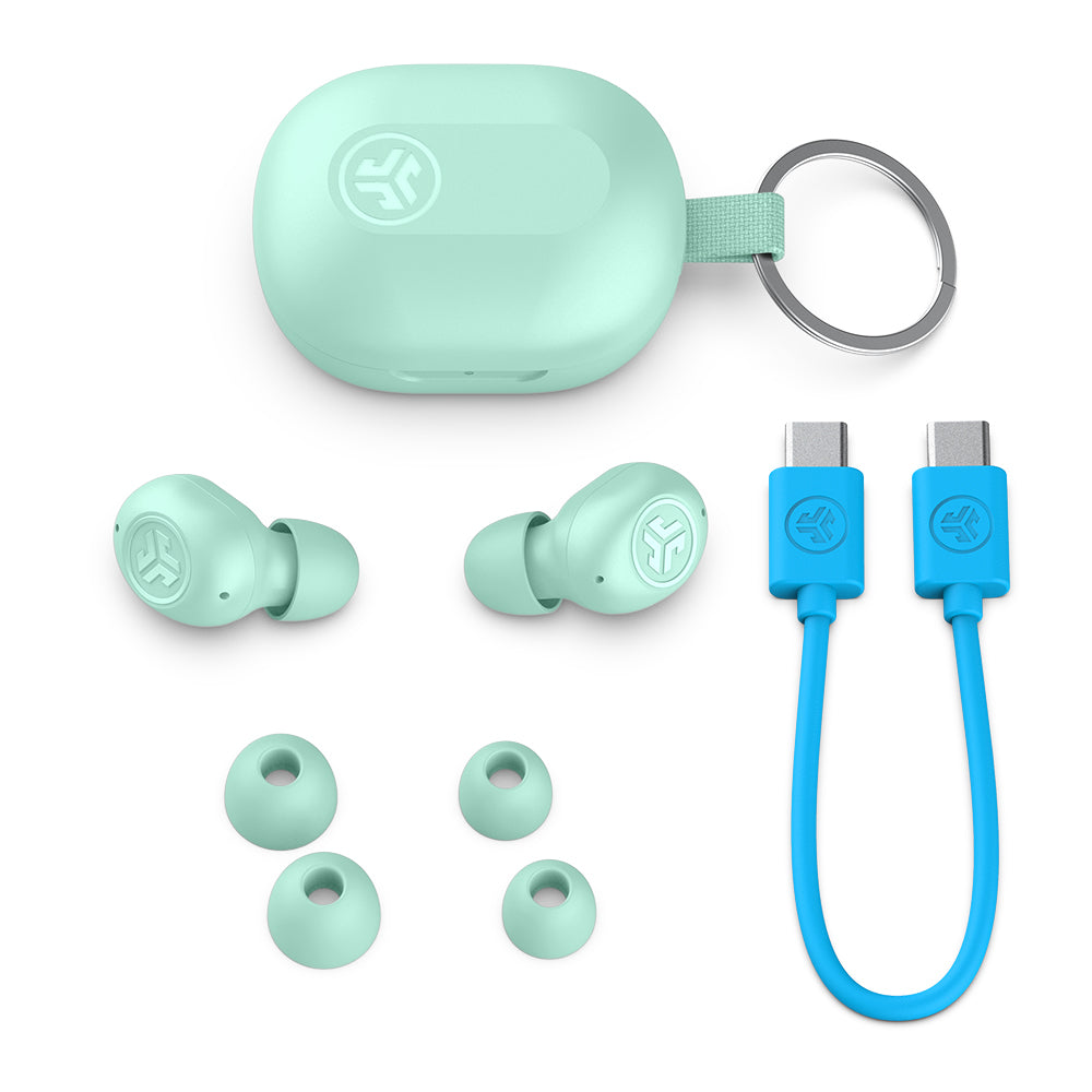 JLab JBuds Mini Earbuds Mint Green | 39993202966600
