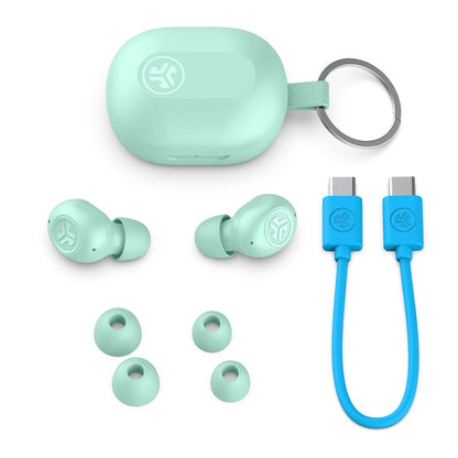 JLab JBuds Mini Earbuds Mint Green | 39993202966600