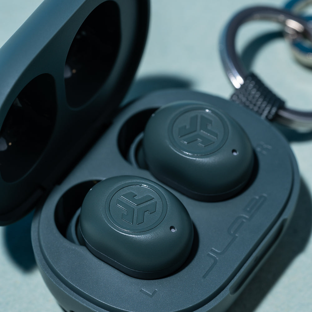 JLab JBuds Mini Earbuds Sage Gray | 39993203032136