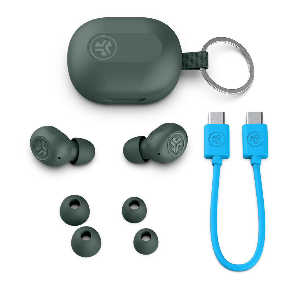 JLab JBuds Mini Earbuds Sage Gray | 39993203032136