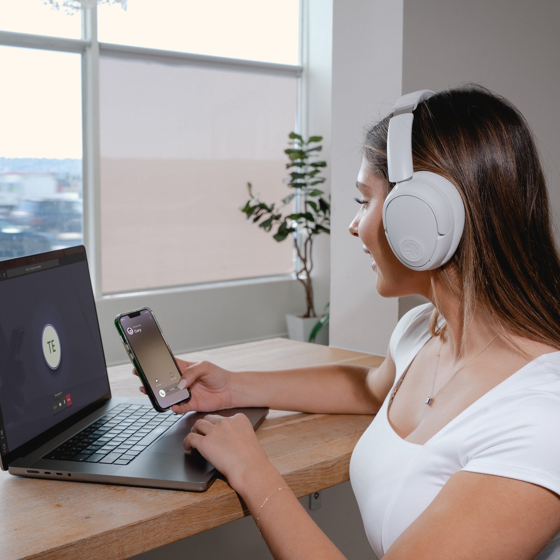 JBuds LUX ANC Headphones Cloud | 40058308984904