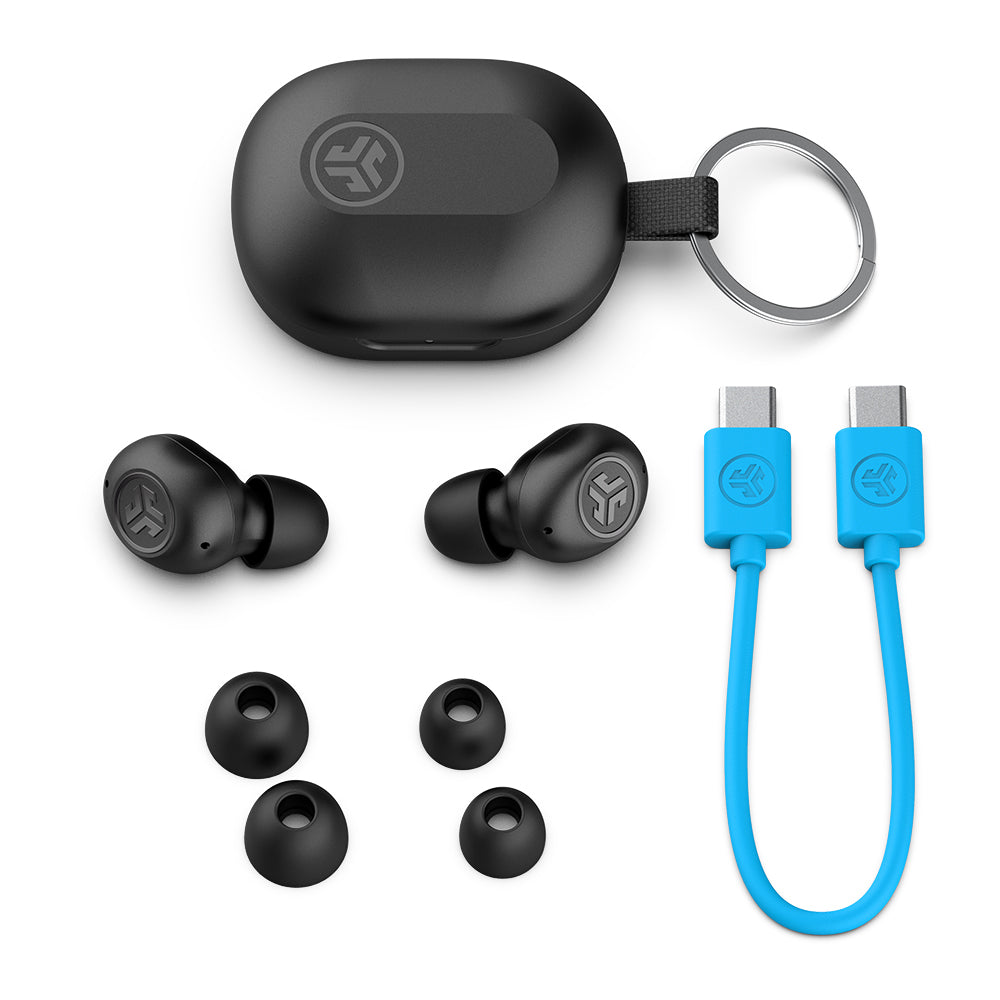 Jbuds Mini True Wireless Earbuds mit Zubehör