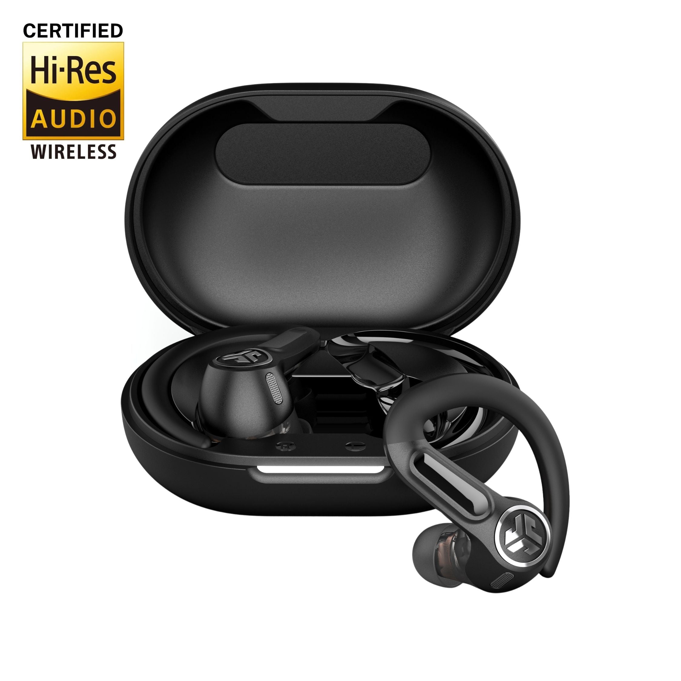 JLab Epic Open Sport Air Conduction Wireless Earbuds Black