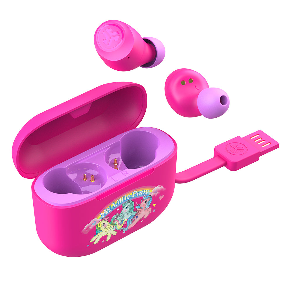 JLab Go Air Pop True Wireless Bluetooth Earbuds + Charging Case, Lilac,  Dual Connect, IPX4 Sweat Resistance, Bluetooth 5.1 Connection, 3 EQ Sound