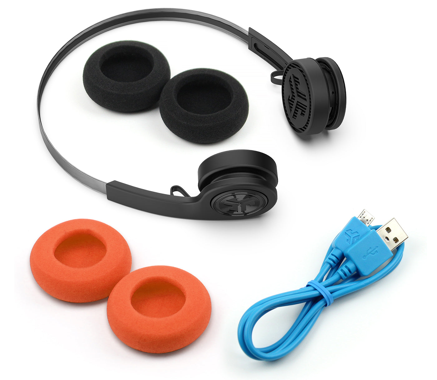 Jlab Audio Rewind Wireless Retro Headphones | Bluetooth 4.2