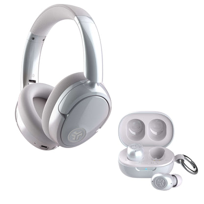 JBuds Lux ANC & JBuds Mini ANC Jelle Pearl Next Door Bundle
