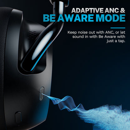 Auriculares supraaurales Epic Lux Lab Edition ANC Negros