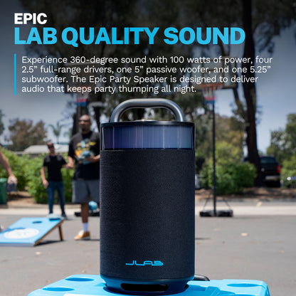 Epic Party Portable Bluetooth Speaker