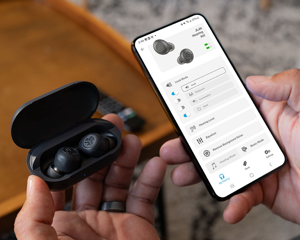 JLab Hearing Health App