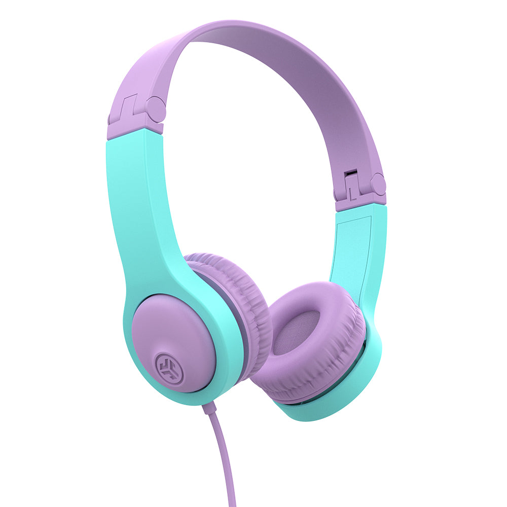 JBuddies Folding Gen 2 Kids Headphones Pink/Teal