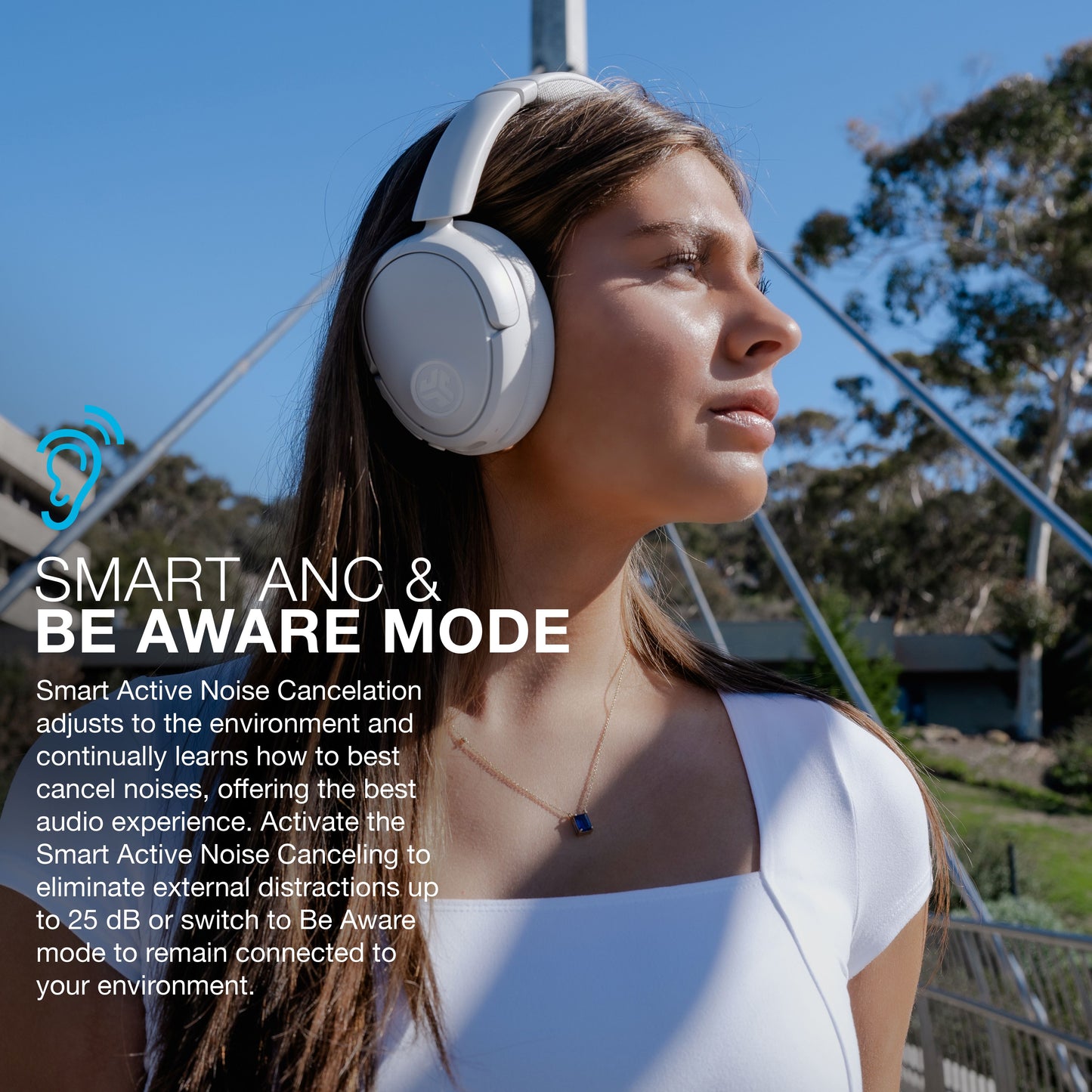 JBuds Lux ANC Over-Ear Headphones