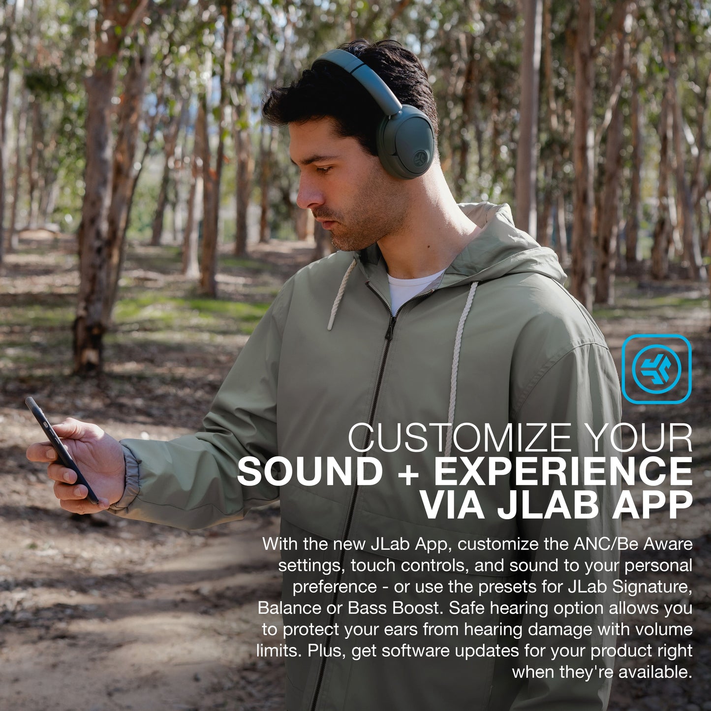 JBuds Lux ANC Over-Ear Headphones