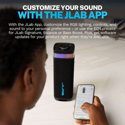 JLab JBuds Party Portable Bluetooth Speaker