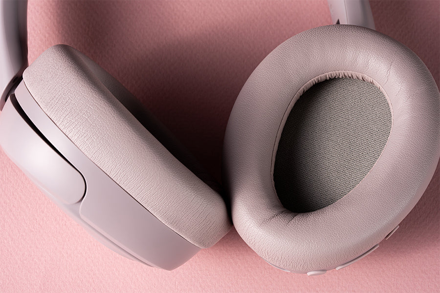 Close up of JBuds Lux Earcups