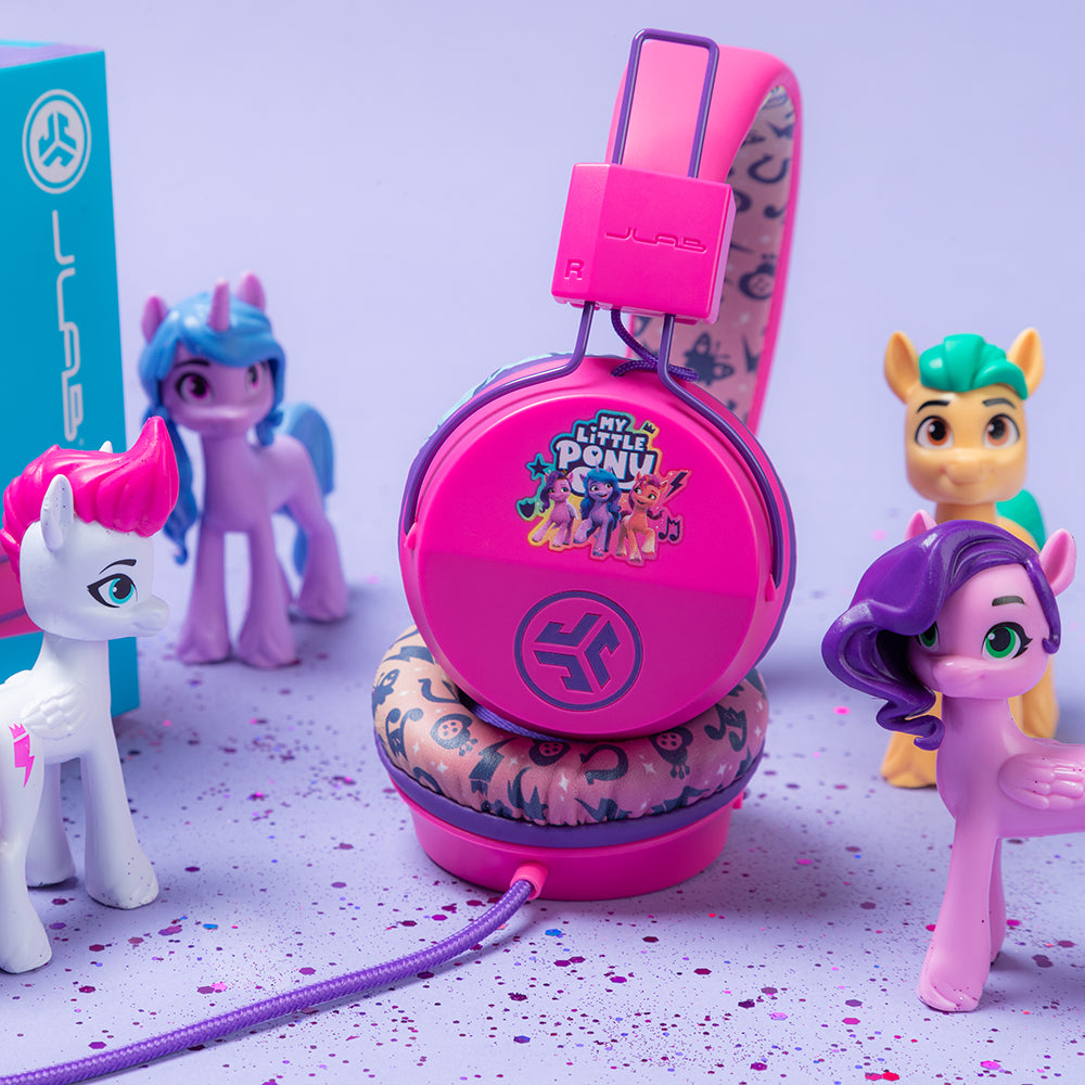 JLab Limited Edition JBuddies Studio On-Ear Kids Headphones My Little Pony 