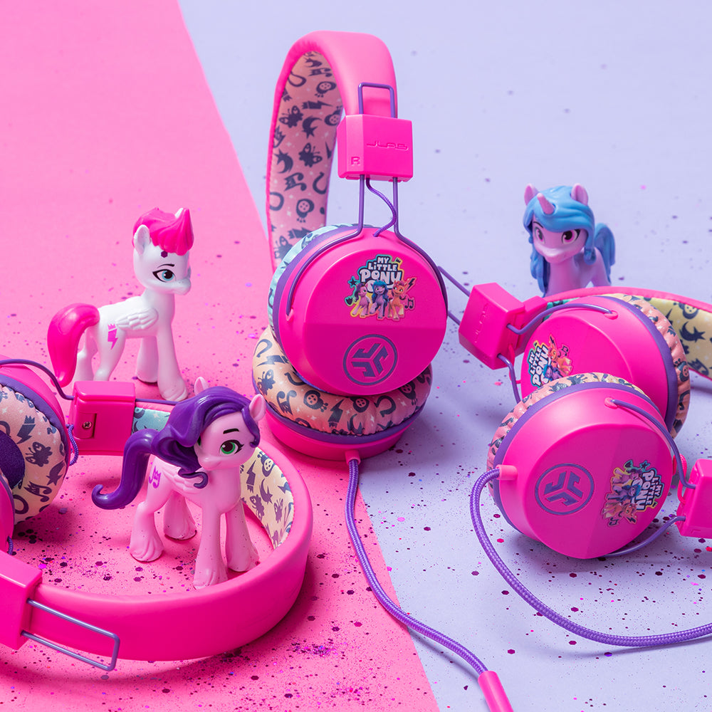 JLab Limited Edition JBuddies Studio On-Ear Kids Headphones My Little Pony 