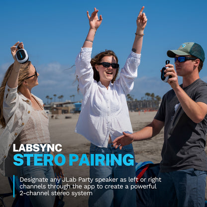 JLab Pop Party Ultra-Portable Bluetooth Speaker