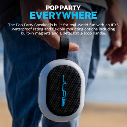 JLab Pop Party Ultra-Portable Bluetooth Speaker