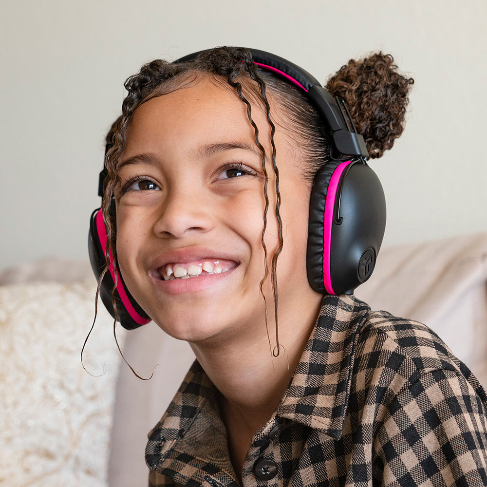 JBuddies Pro Wireless Over-Ear Kids Headphones Pink