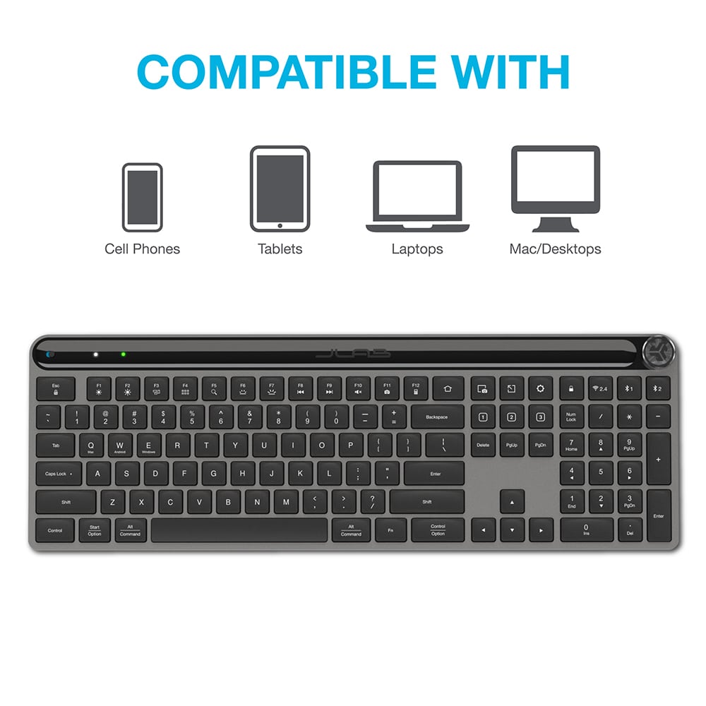 Epic Wireless Keyboard Black