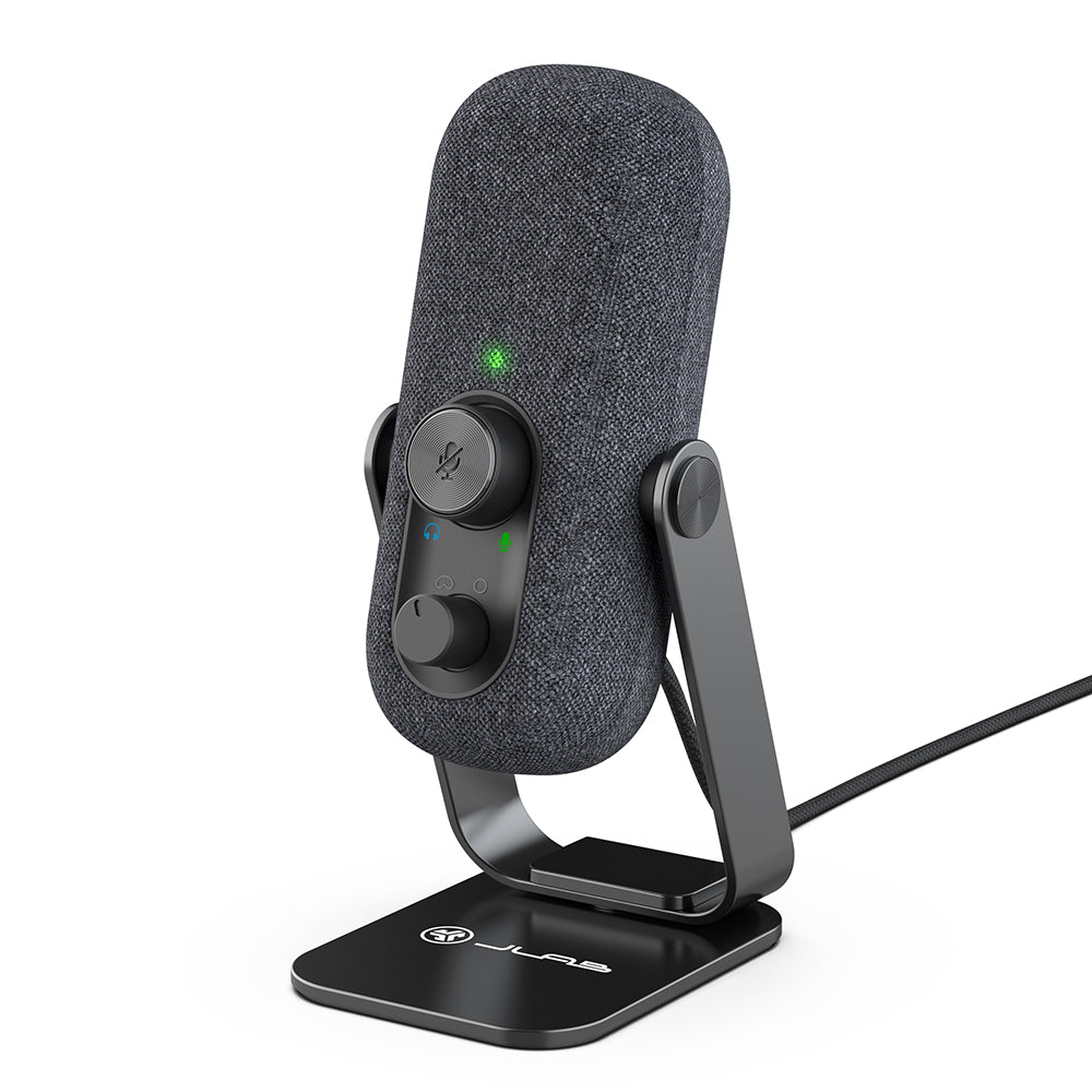 onn. USB Podcast Microphone with Cardioid Recording Pattern