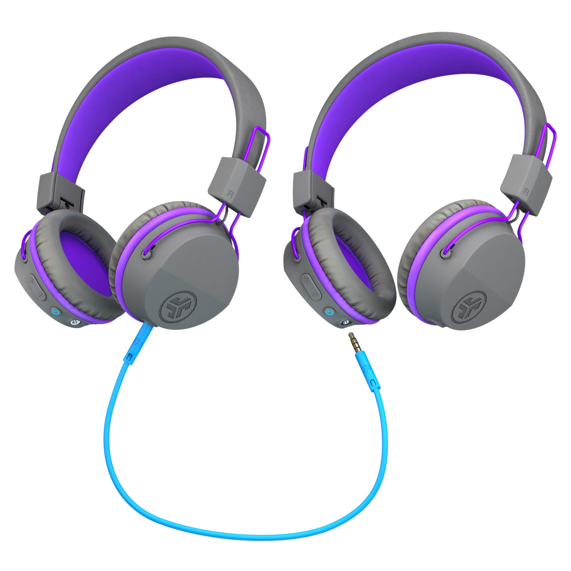 JBuddies Studio Wireless Kids Headphones (2020) Graphite / Purple