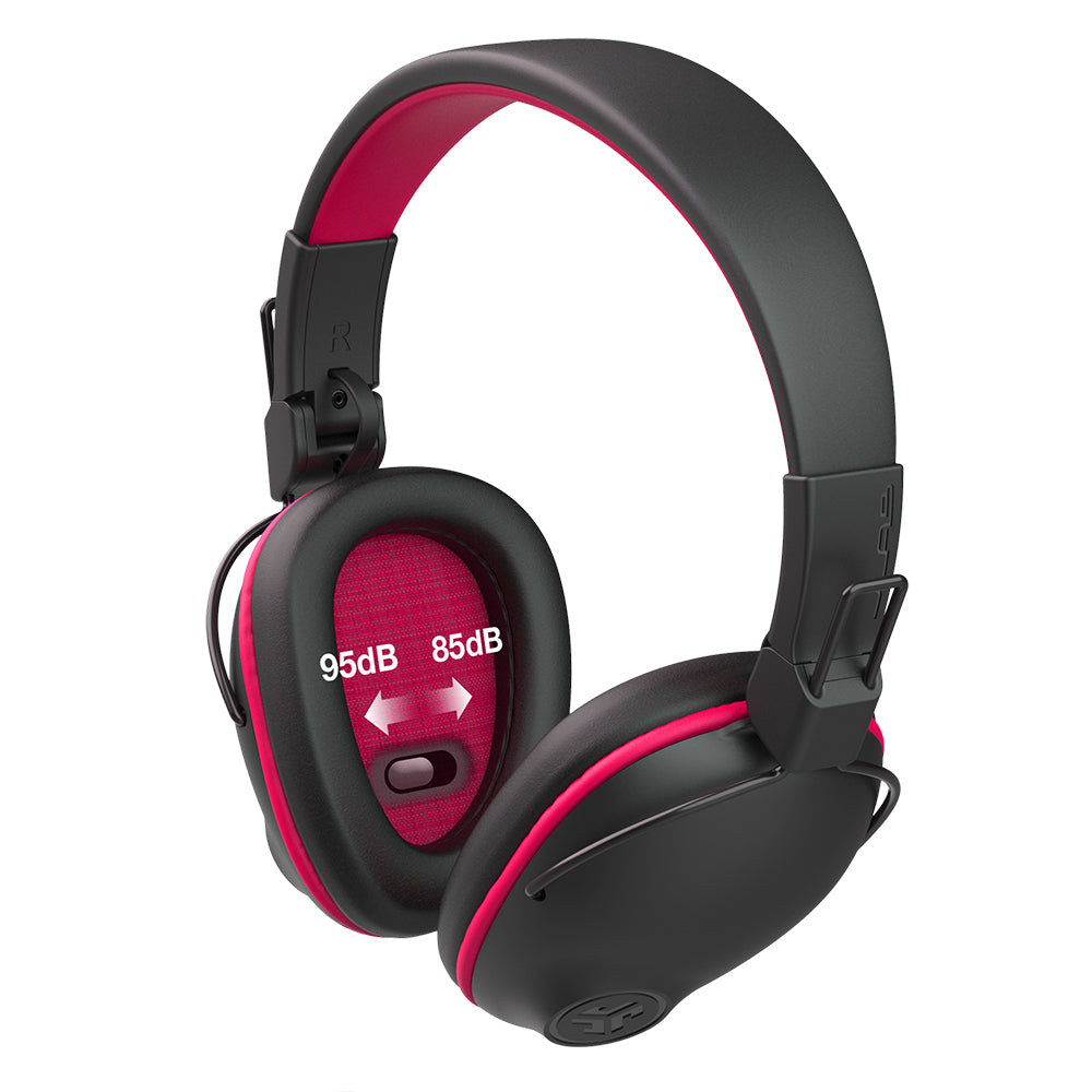 JBuddies Pro Wireless Over-Ear Kids Headphones Pink