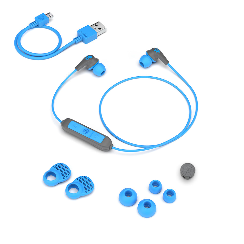 JBuds Pro Wireless Signature Earbuds Blue / Gray