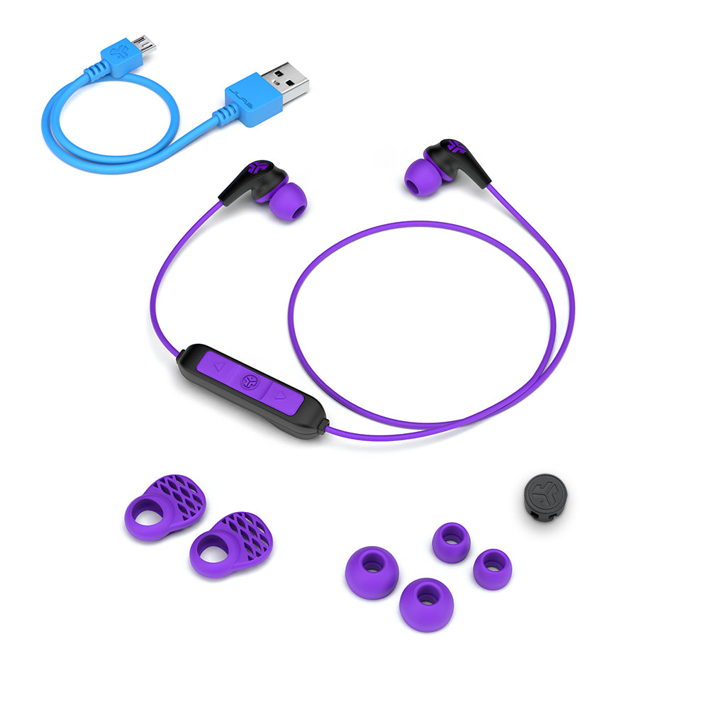 JBuds Pro Wireless Signature Earbuds Purple