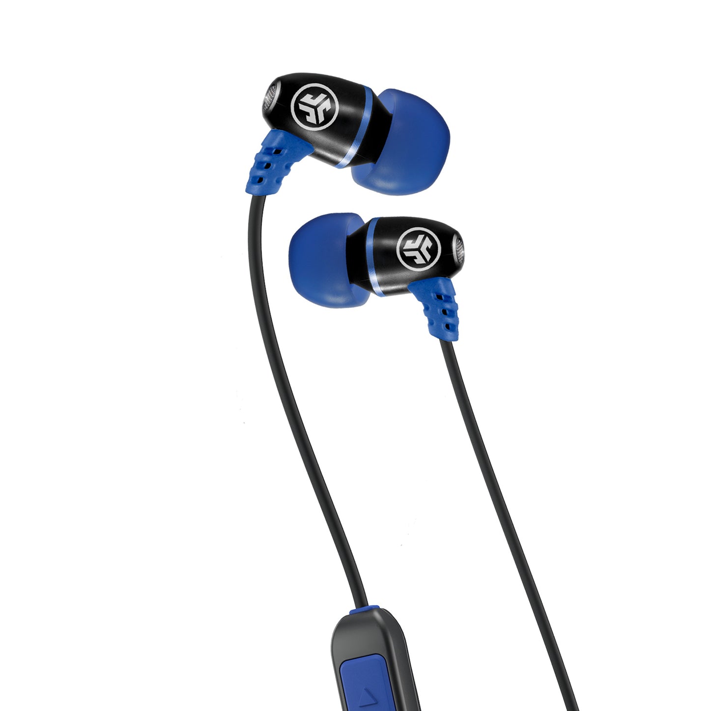 Metal Wireless Rugged Earbuds Black / Blue
