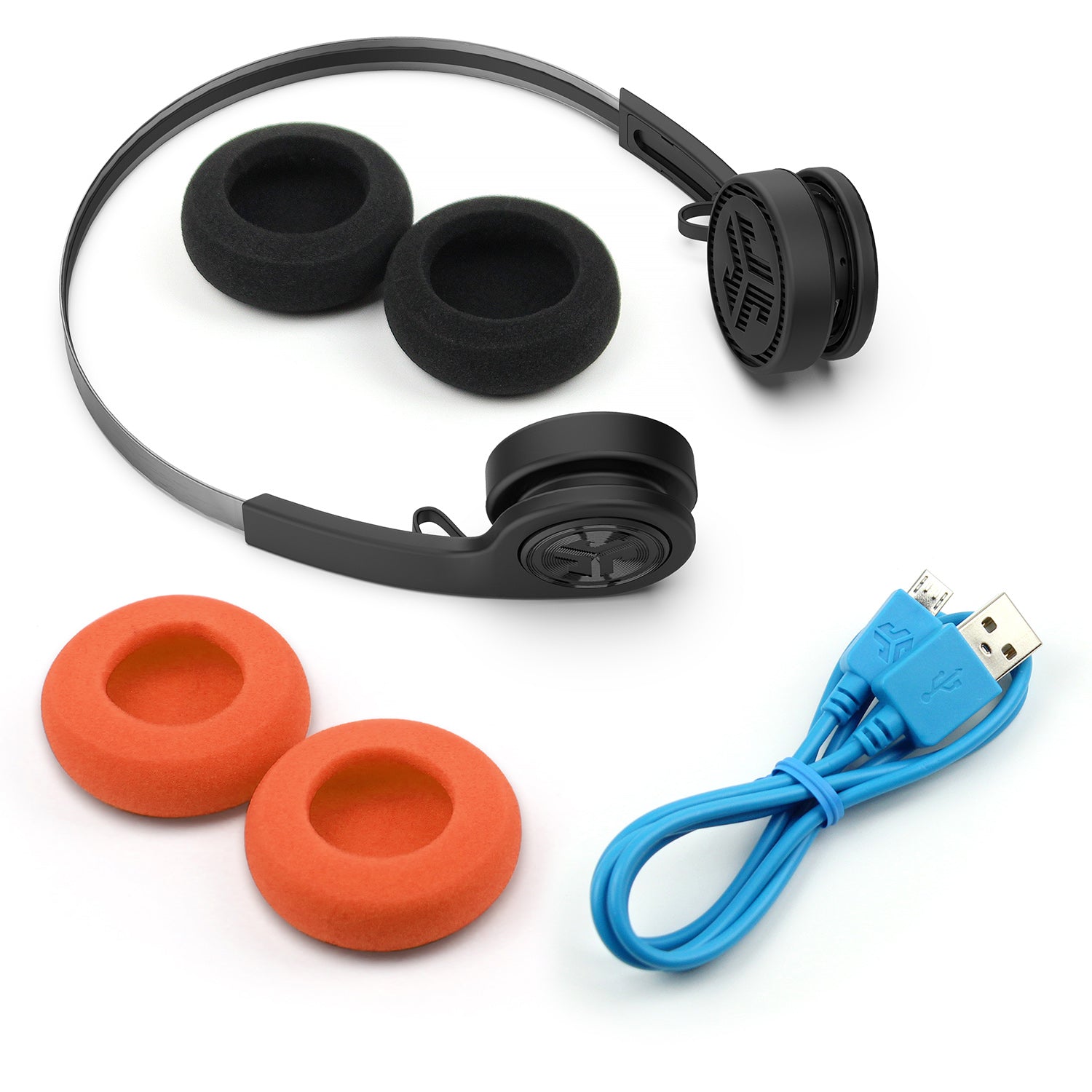 Rewind Wireless Retro Headphones with 12 hour Bluetooth playtime