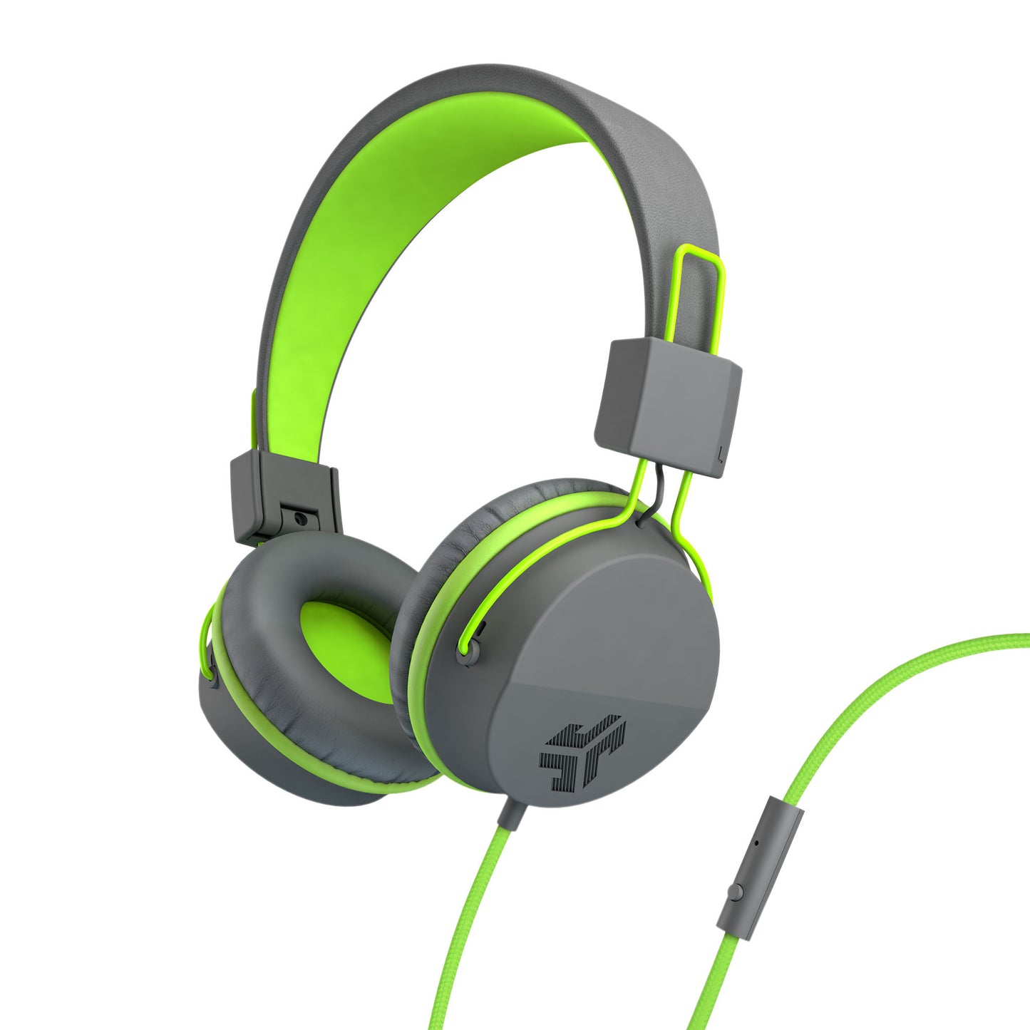 Neon On-Ear Headphones Graphite / Lime